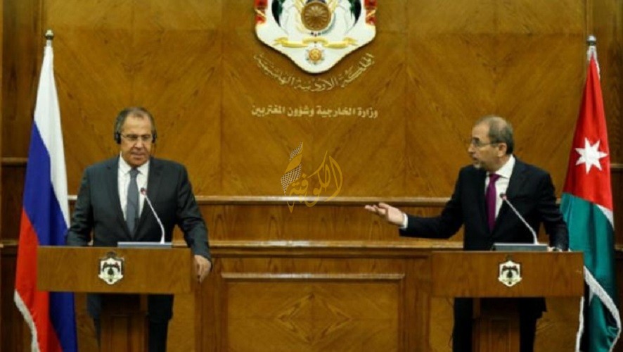 وزيري خارجية روسيا والأردن